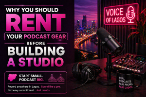 rent podcast gear