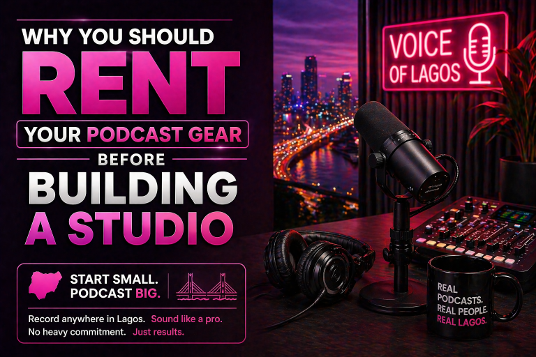 rent podcast gear